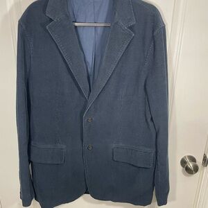 J. Crew Corduroy Blazer in Slate Blue Size Large Closet